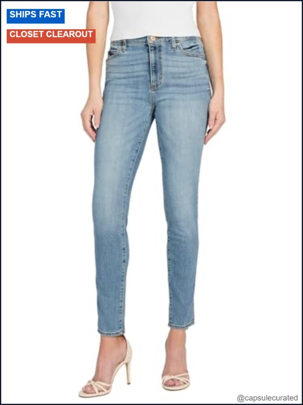 High Rise 1981 Skinny Jeans with REPREVE Recycled Fibers